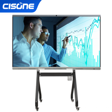 Anti-glare Glass 4K UHD Smart Whiteboard LED LCD Display Monitor All in one Touch Screen Pc Display Interactive Panel